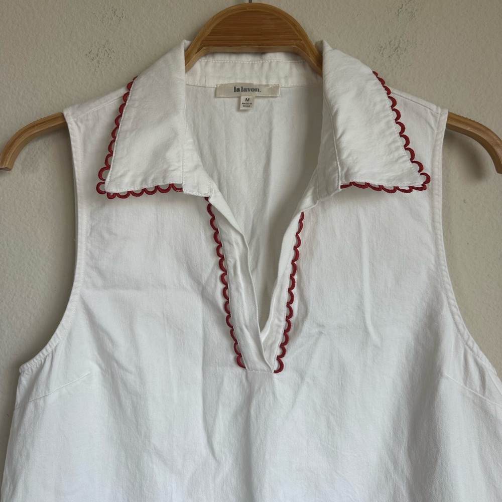 La Lavon Embroidered Sleeveless Dress - Picture 7 of 12